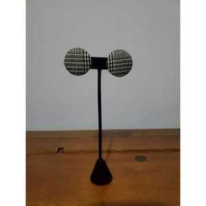 Button Earrings